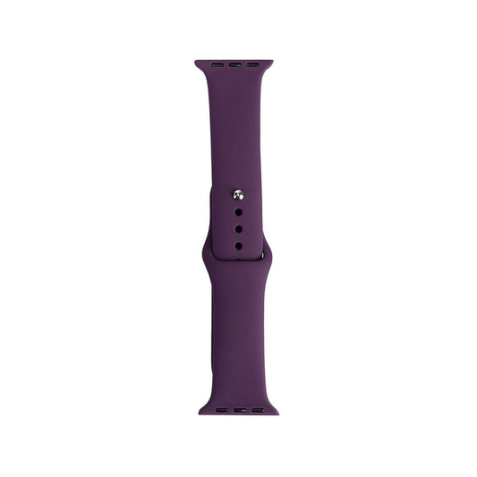 Apple Watch 42mm Band Serisi Klasik Kordon Silikon Strap Kayış Violet