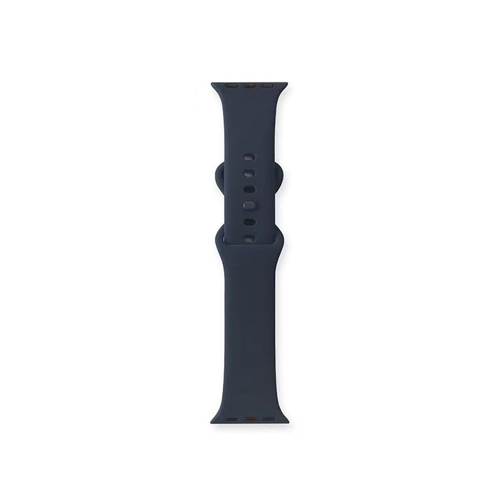 Apple Watch Ultra 49mm Zore KRD-131 Silikon Kordon Strap Kayış Siyah
