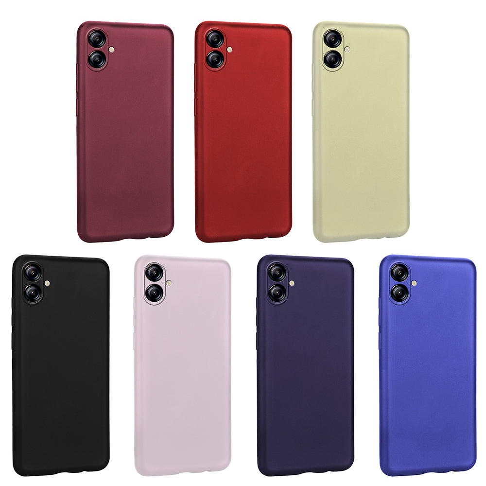 Galaxy A06 Kılıf Zore Premier Silikon Kapak Gold