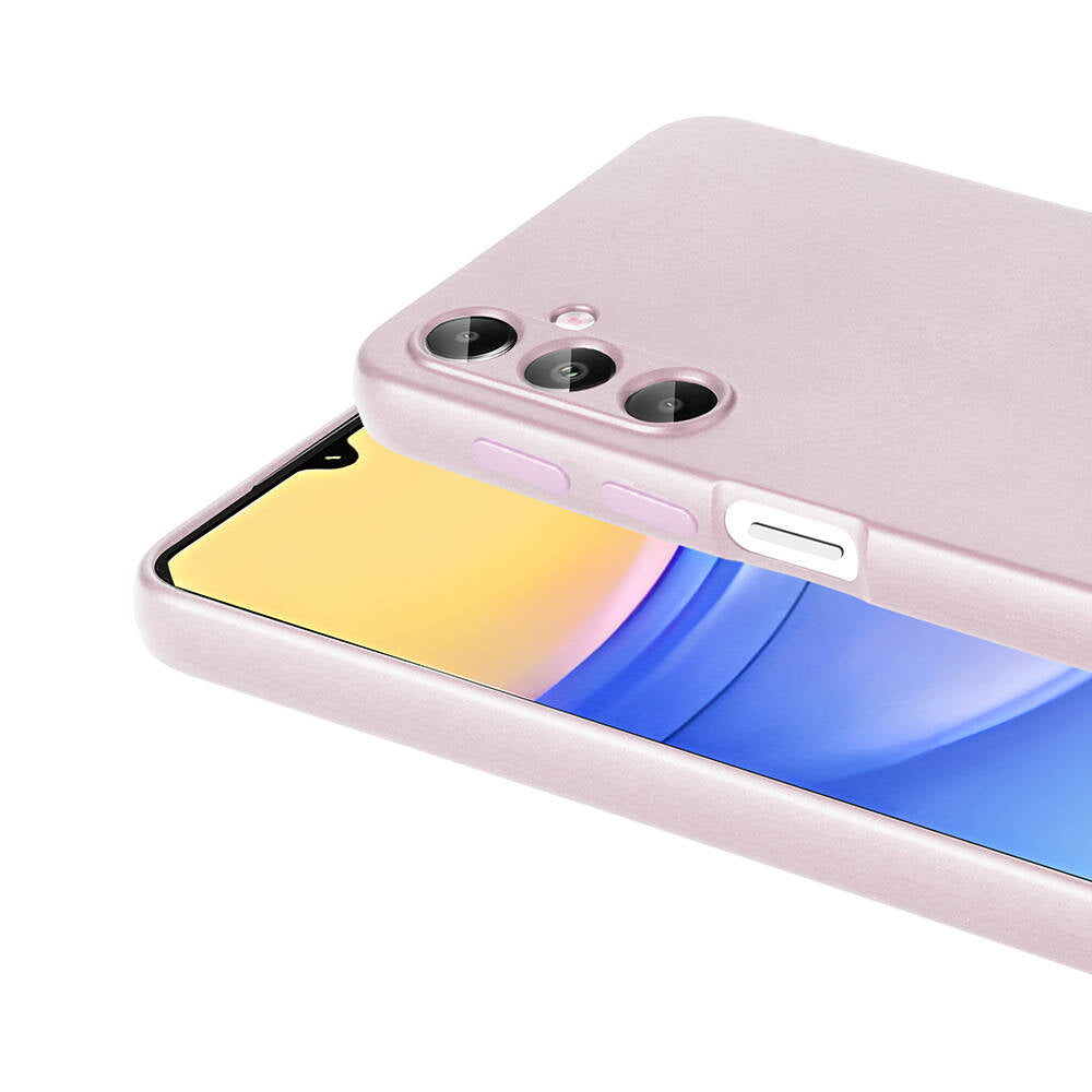 Galaxy A15 Kılıf Zore Premier Silikon Kapak Saks Mavi