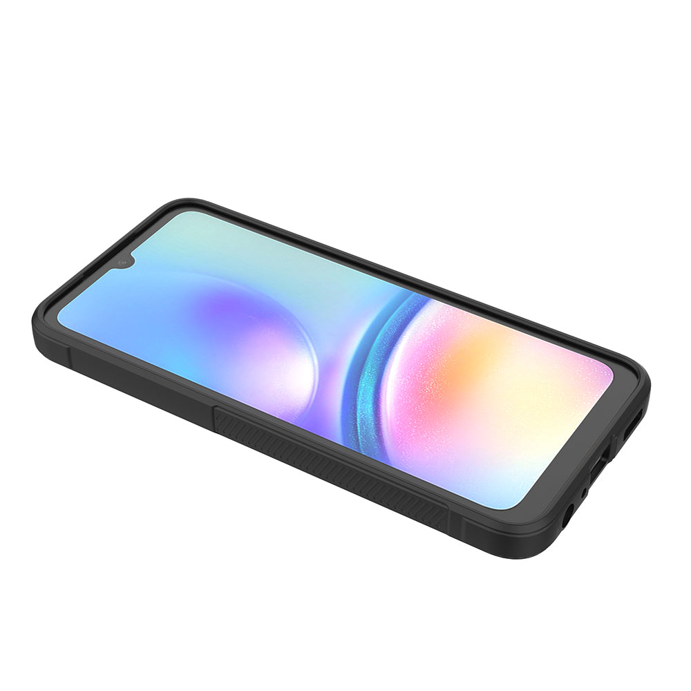 Galaxy A16 Kılıf Esnek TPU Oyuklu Arka Yüzey Tasarımlı Zore Etnik Silikon Kapak Koyu Yeşil