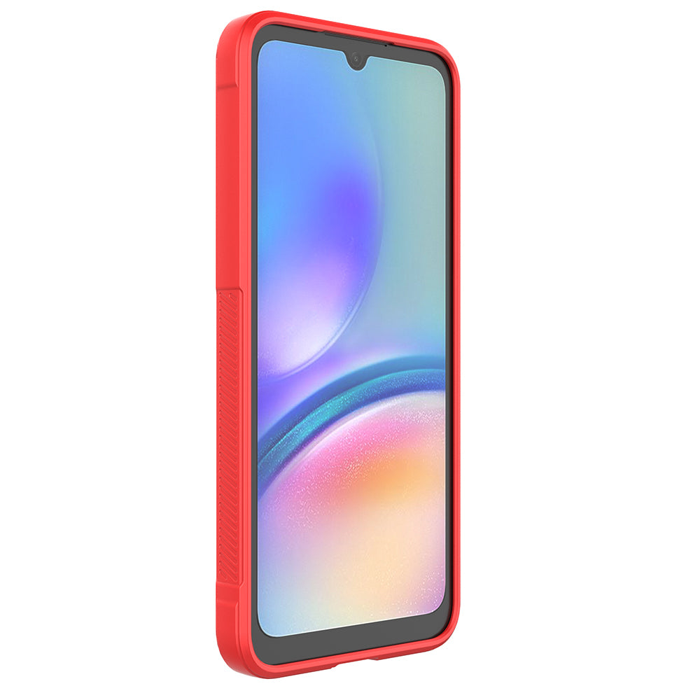 Galaxy A16 Kılıf Esnek TPU Oyuklu Arka Yüzey Tasarımlı Zore Etnik Silikon Kapak Lacivert