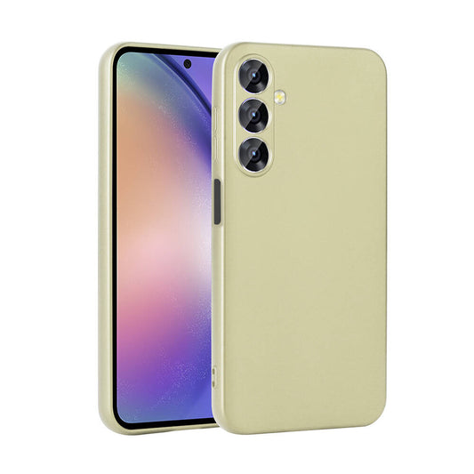 Galaxy A16 Kılıf Zore Premier Silikon Kapak Gold