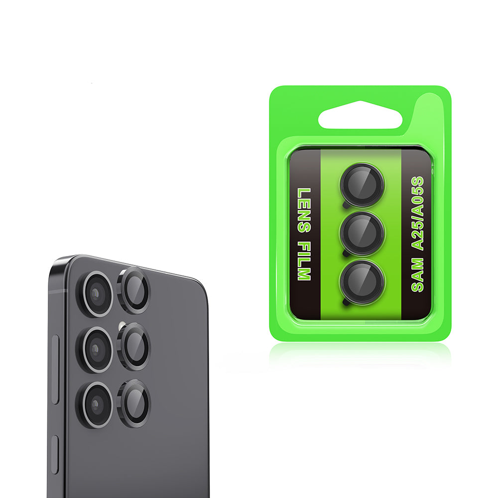 Galaxy A25 Zore CL-07 Kamera Lens Koruyucu Siyah