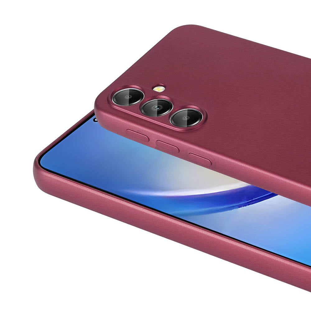 Galaxy A35 Kılıf Zore Premier Silikon Kapak Lacivert