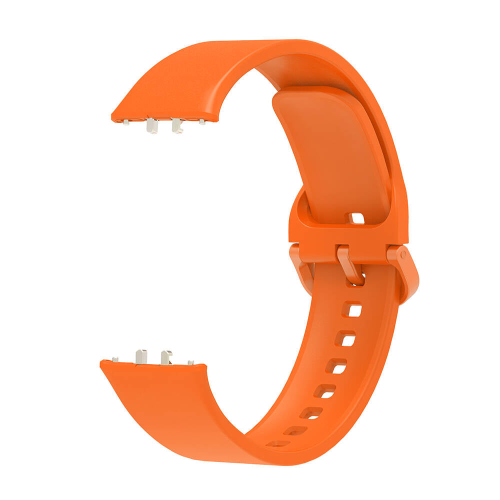 Galaxy Fit 3 Silikon Kordon Zore KRD-110 Strap Kayış Kırmızı