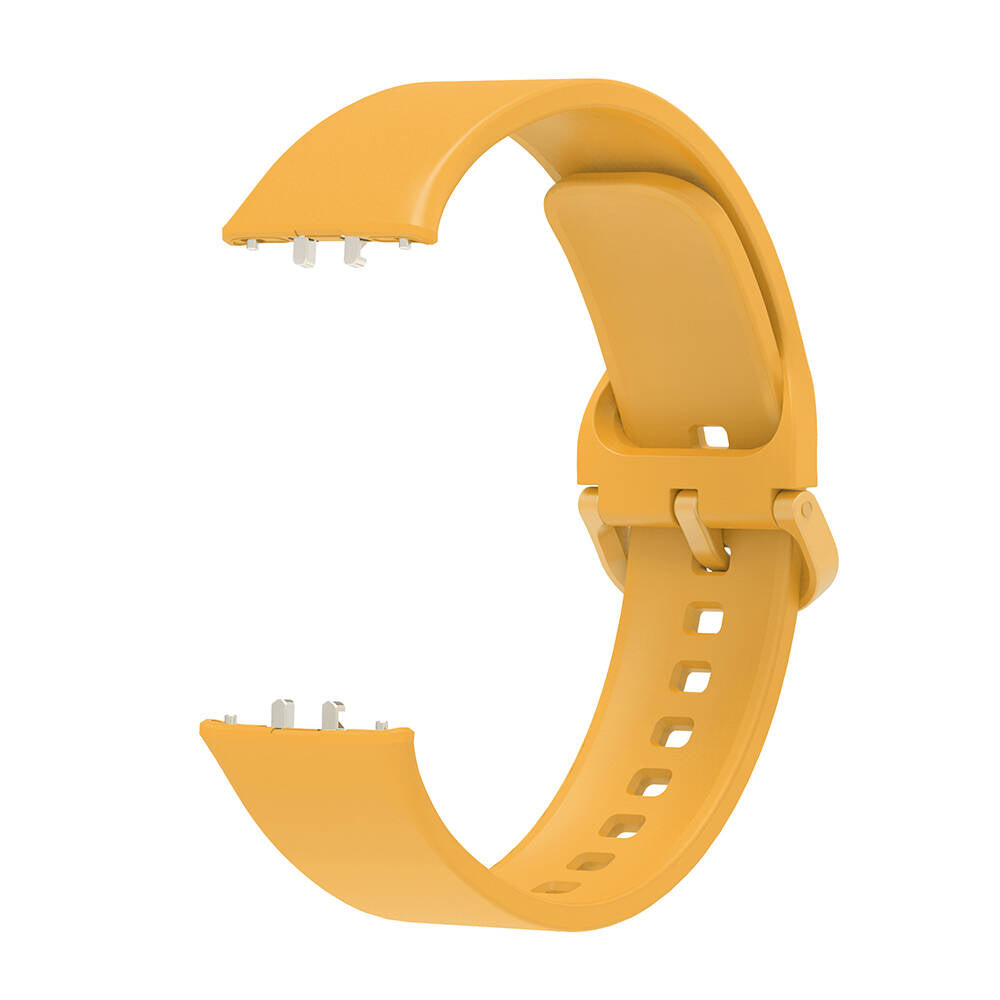 Galaxy Fit 3 Silikon Kordon Zore KRD-110 Strap Kayış Kırmızı