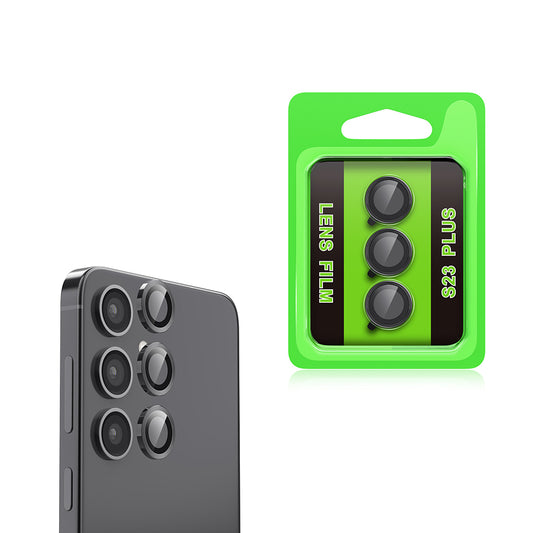 Galaxy S23 FE Zore CL-07 Kamera Lens Koruyucu Siyah