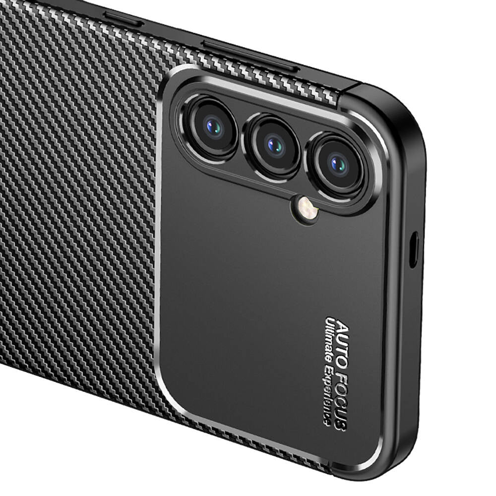 Galaxy S24 Kılıf Zore Negro Silikon Kapak Siyah