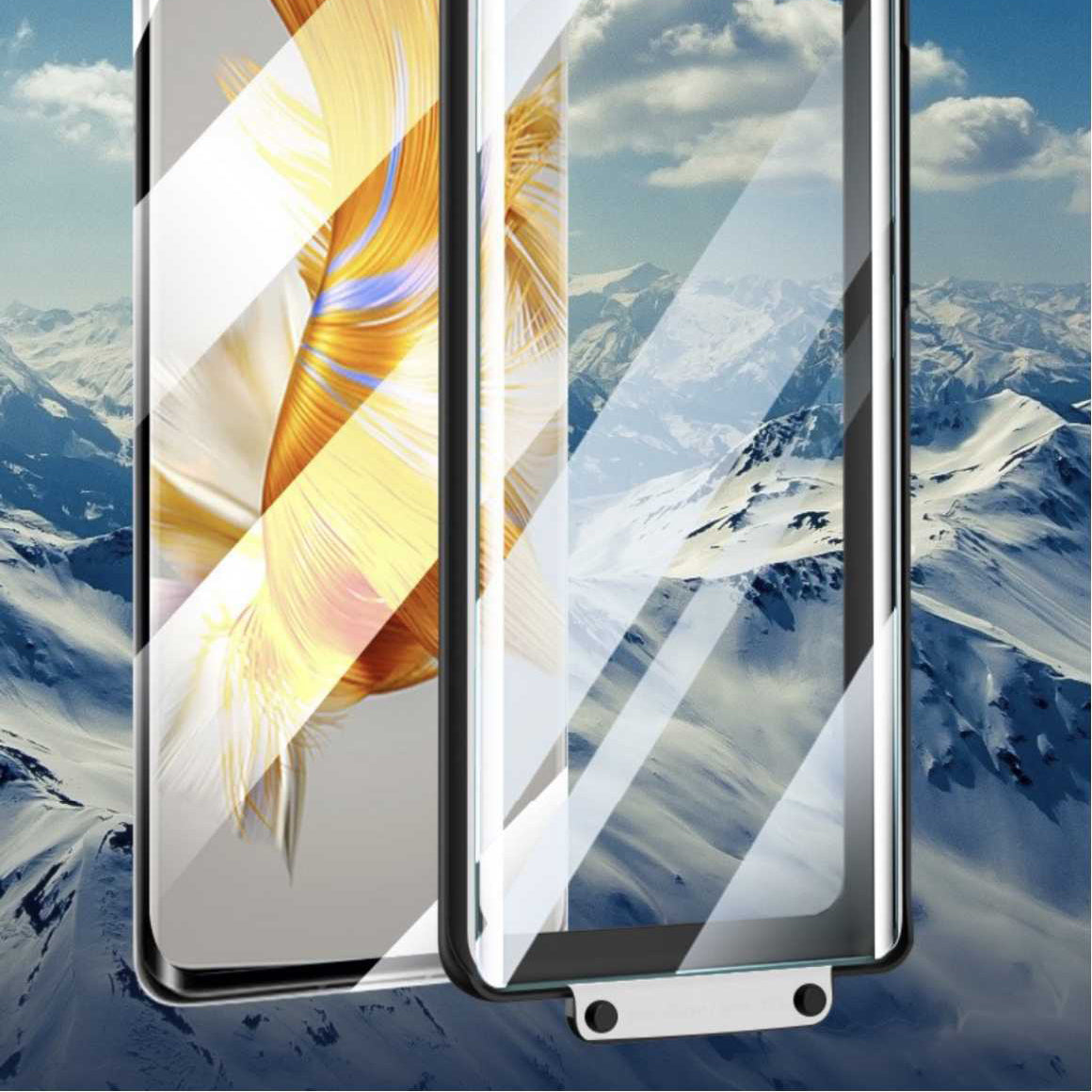 Galaxy S24 Ultra Zore Hizalama Aparatlı Estek Easy Body Ekran Koruyucu Siyah