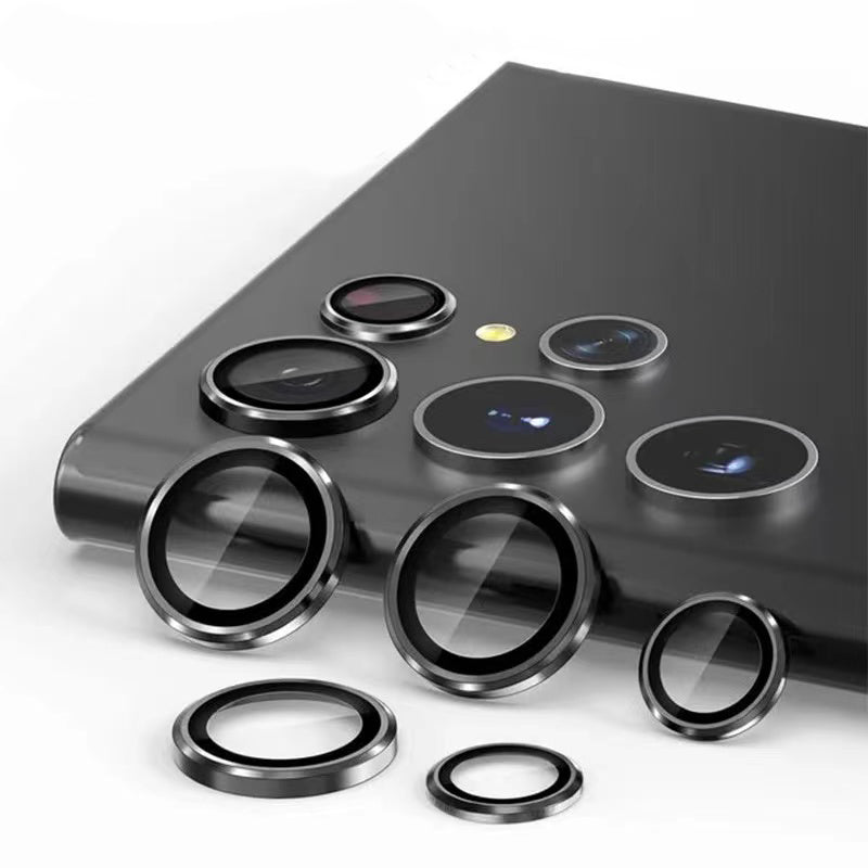 Galaxy S24 Zore Kamera Lens Koruyucu Cam Filmi Gold