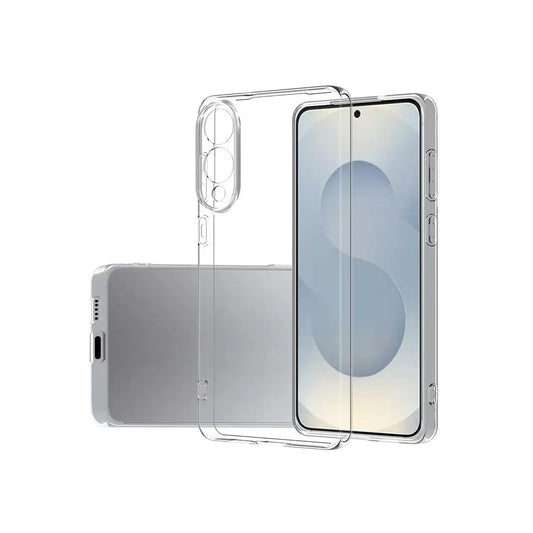 Galaxy S25 Edge Kılıf Zore Süper Silikon Kapak Şeffaf