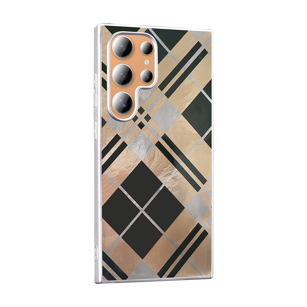 Galaxy S25 Ultra Kılıf Desenli Zore Mep Kapak İncili Fiyonk