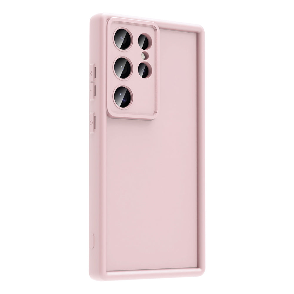 Galaxy S25 Ultra Kılıf Kamera Korumalı Zore Ananas Kapak Pembe