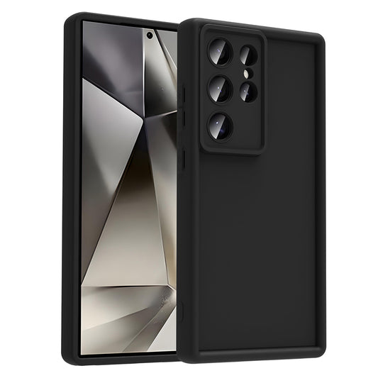Galaxy S25 Ultra Kılıf Kamera Korumalı Zore Ananas Kapak Siyah