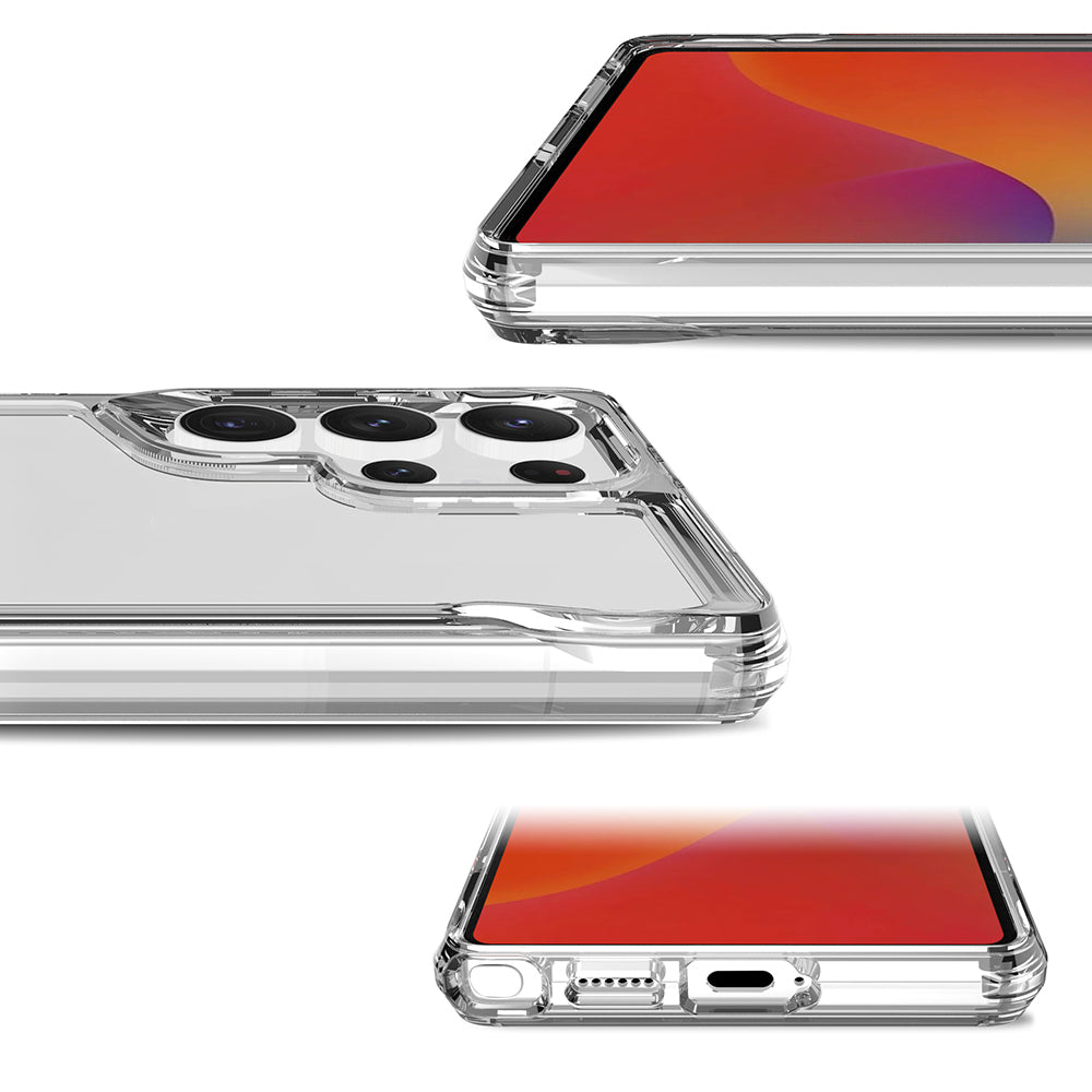 Galaxy S25 Ultra Kılıf Zore T-Max Kapak Şeffaf