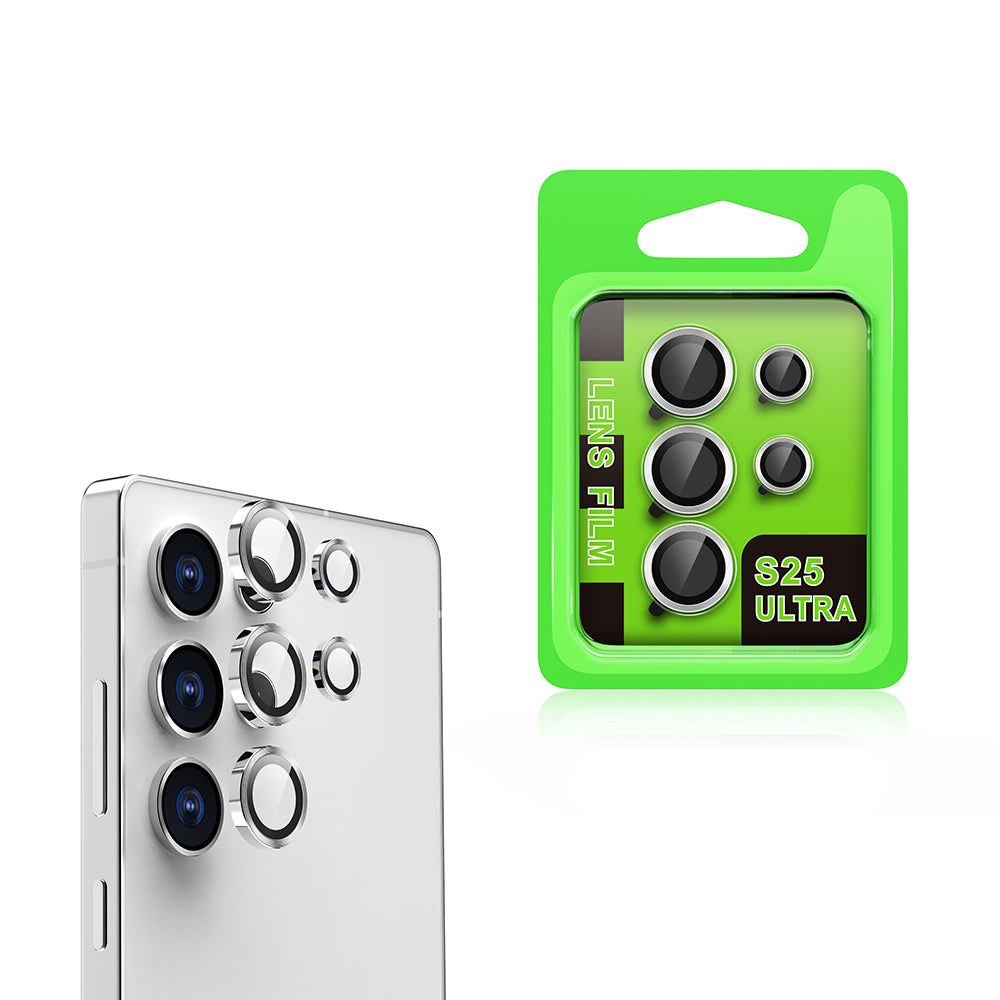 Galaxy S25 Ultra Zore CL-07 Kamera Lens Koruyucu Siyah