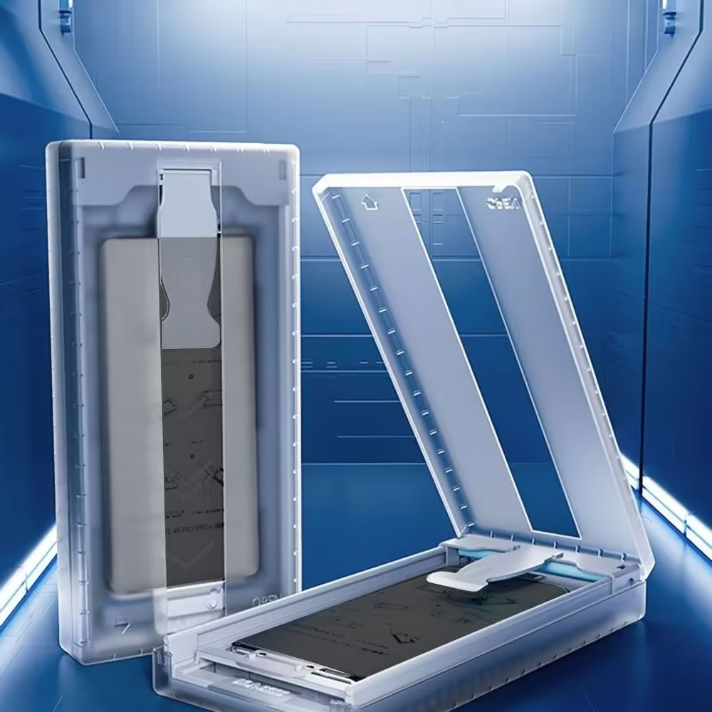 Galaxy S25 Ultra Zore Kolay Uygulama Aparatlı Privacy Easy Body Hayalet Ekran Koruyucu Siyah