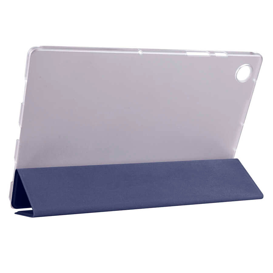 Galaxy Tab A8 10.5 SM-X200 (2021) Zore Smart Cover Standlı 1-1 Kılıf Mor