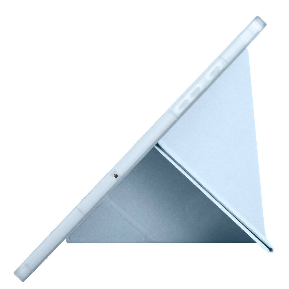 Galaxy Tab A9 Kılıf Zore Tri Folding Kalem Bölmeli Standlı Kılıf Yeşil