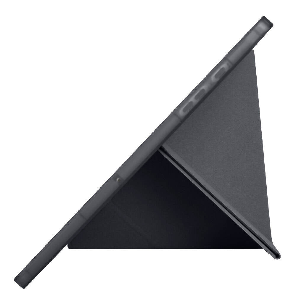 Galaxy Tab A9 Plus Kılıf Zore Tri Folding Kalem Bölmeli Standlı Kılıf Lila