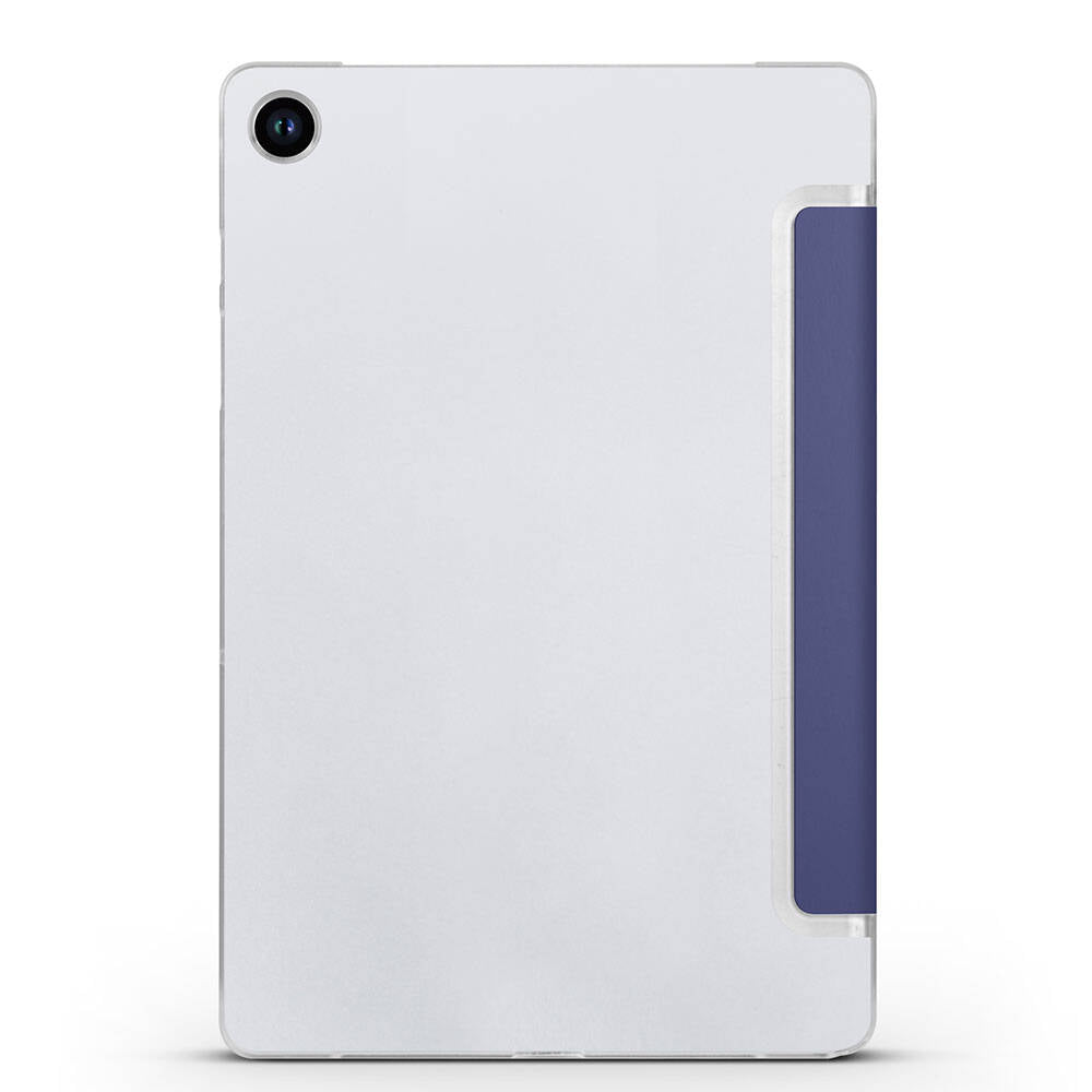 Galaxy Tab A9 Plus Zore Smart Cover Standlı 1-1 Kılıf Kırmızı