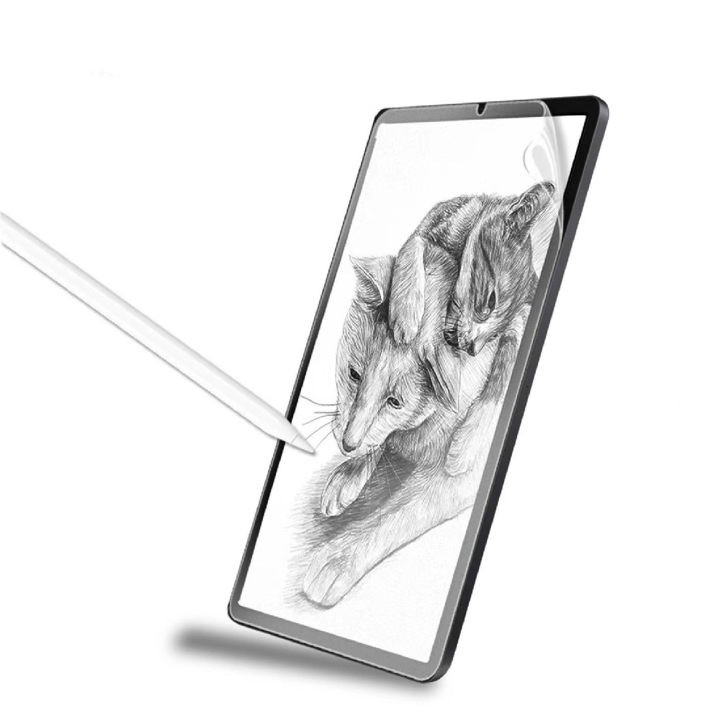 Galaxy Tab S10 Plus Kağıt Hisli Mat Davin Paper Like Tablet Ekran Koruyucu Renksiz