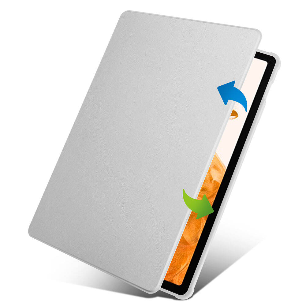 Galaxy Tab S10 Plus Kılıf Zore Termik Kalem Bölmeli Dönebilen Standlı Kılıf Pembe