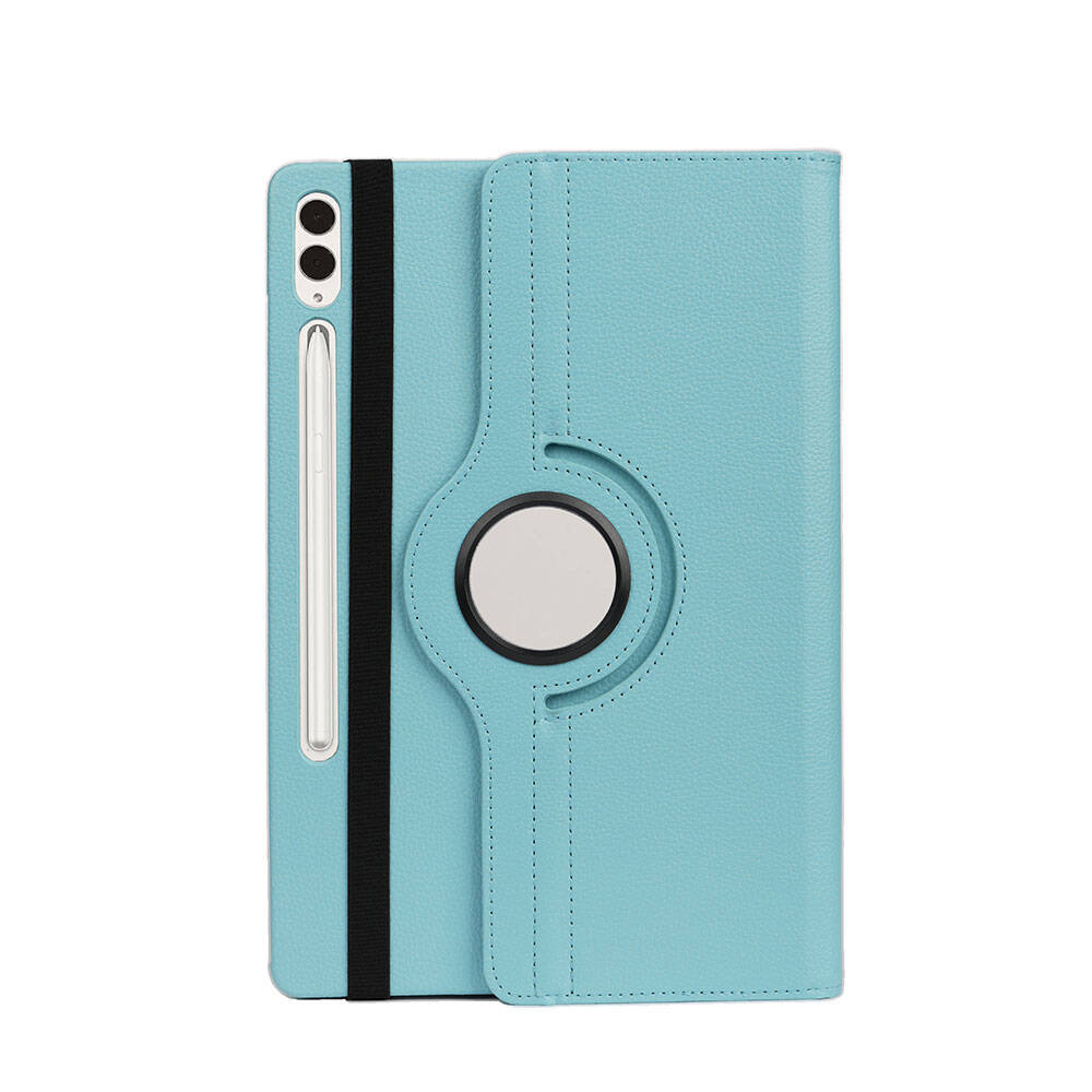 Galaxy Tab S10 Plus Zore Dönebilen Standlı Kılıf Siyah