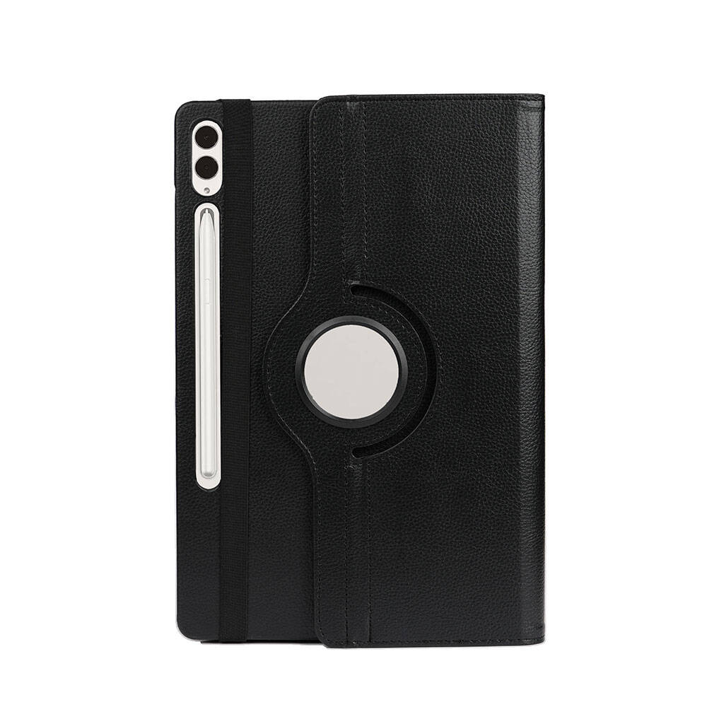 Galaxy Tab S10 Plus Zore Dönebilen Standlı Kılıf Kırmızı