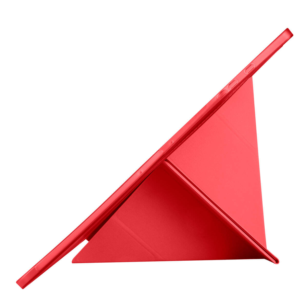 Galaxy Tab S10 Ultra Kılıf Zore Tri Folding Kalem Bölmeli Standlı Kılıf Siyah