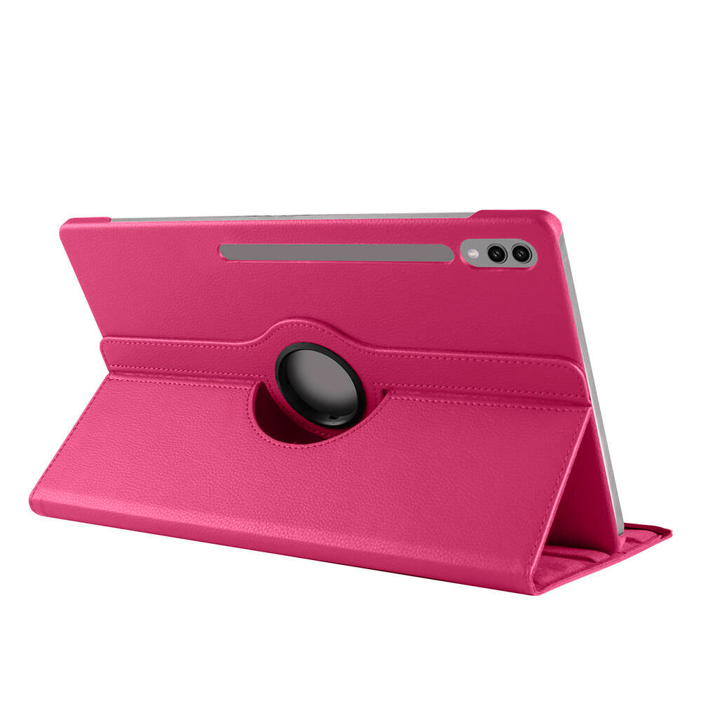 Galaxy Tab S10 Ultra Zore Dönebilen Standlı Kılıf Siyah