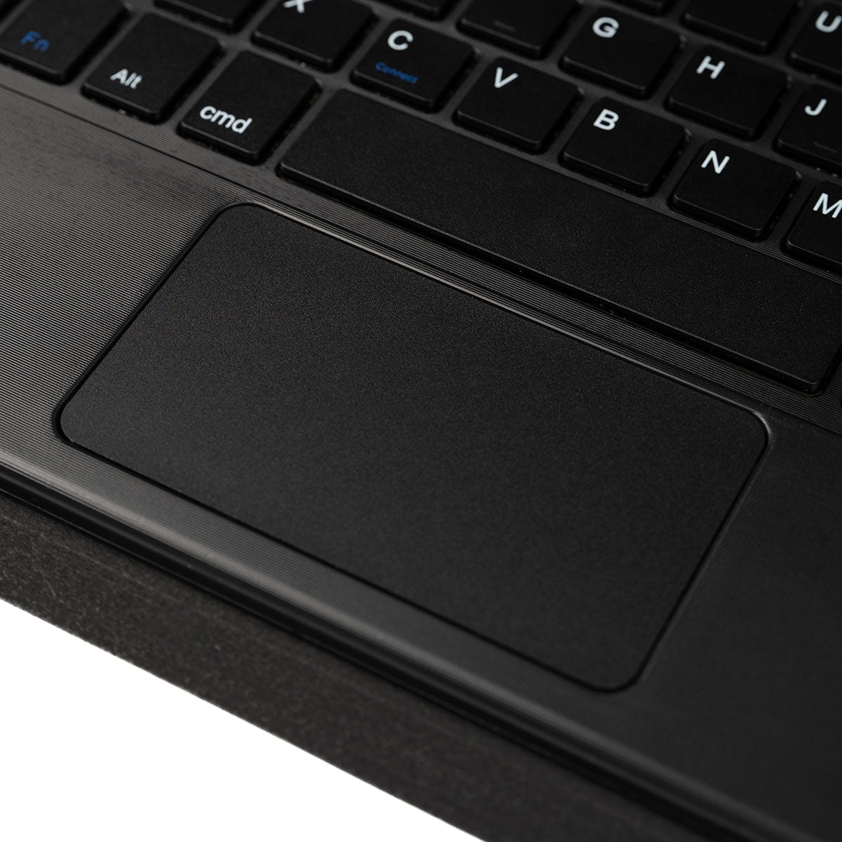 Galaxy Tab S10 Zore Border Keyboard Bluetooh Bağlantılı Standlı Klavyeli Tablet Kılıfı Siyah