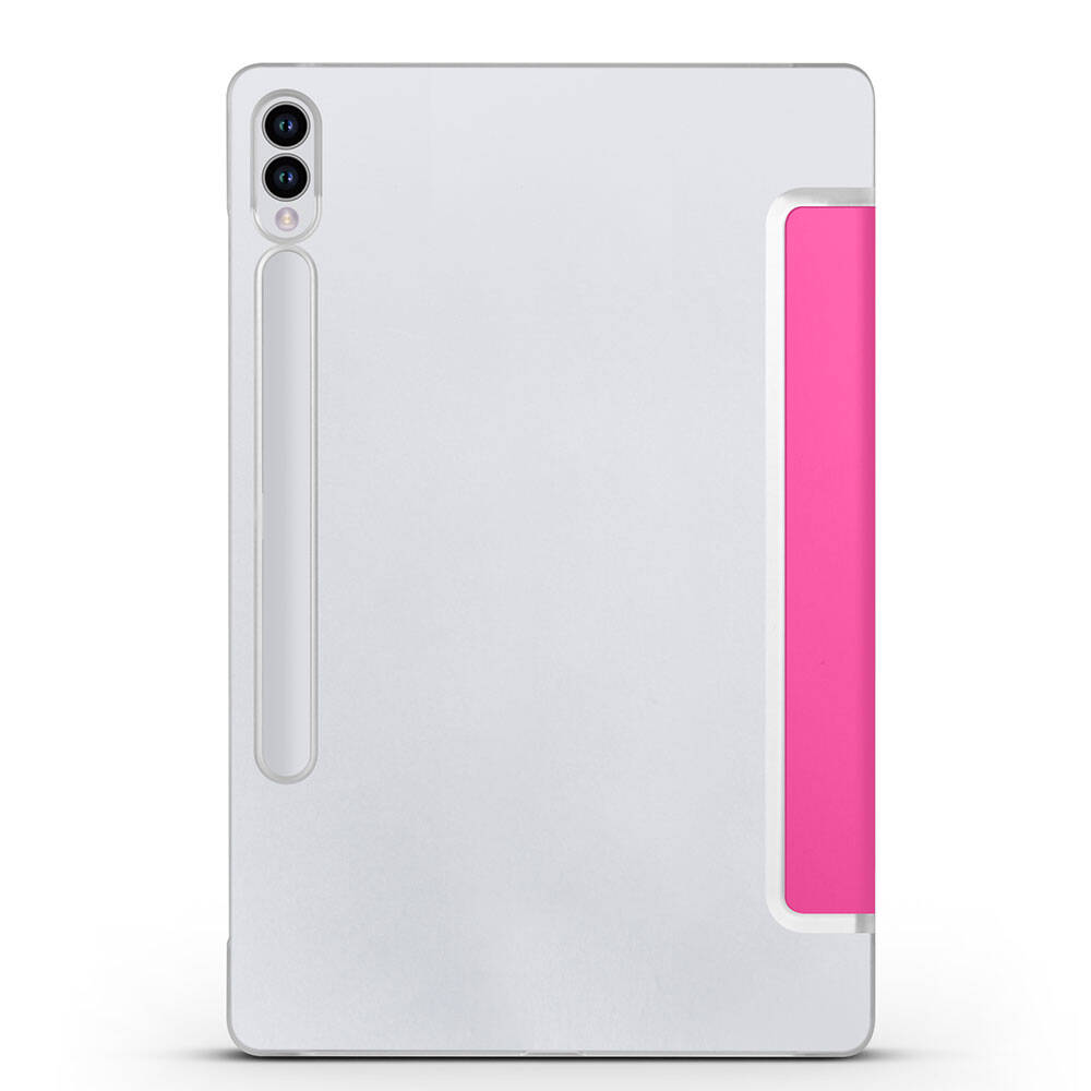 Galaxy Tab S9 FE Plus Zore Smart Cover Standlı 1-1 Kılıf Gold