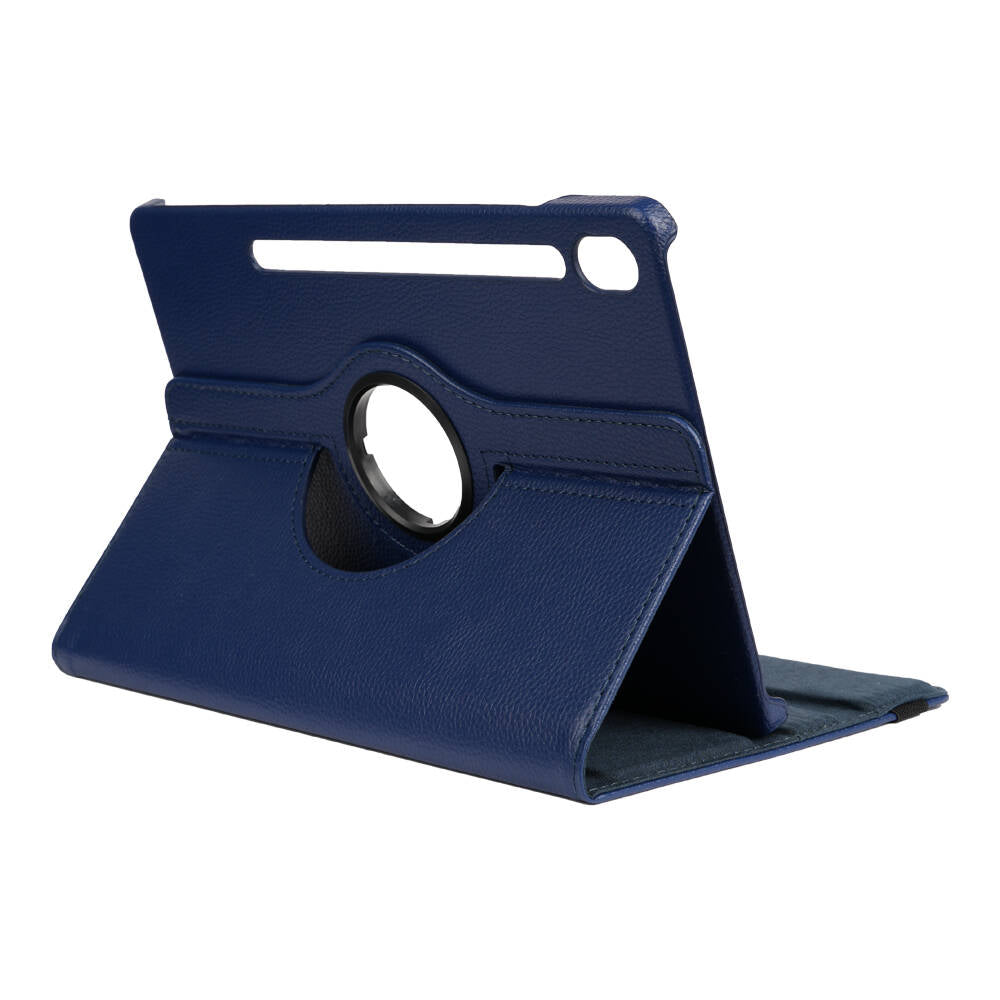 Galaxy Tab S9 FE Zore Dönebilen Standlı Kılıf Lacivert