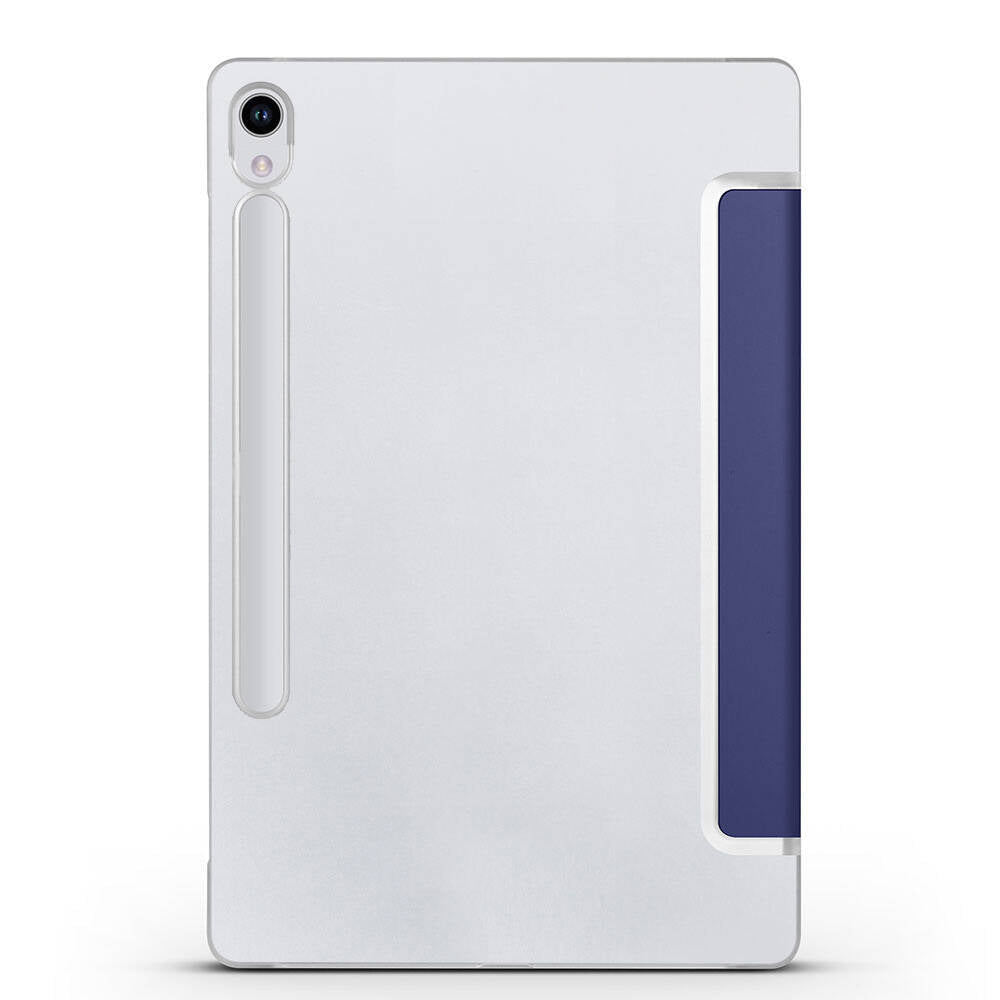 Galaxy Tab S9 FE Zore Smart Cover Standlı 1-1 Kılıf Lacivert