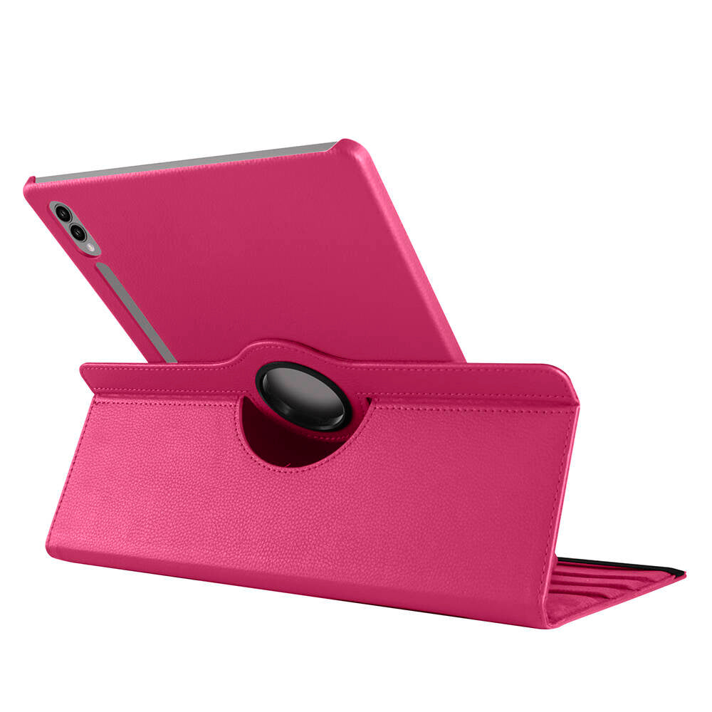 Galaxy Tab S9 Ultra SM-X910 Zore Dönebilen Standlı Kılıf Kırmızı