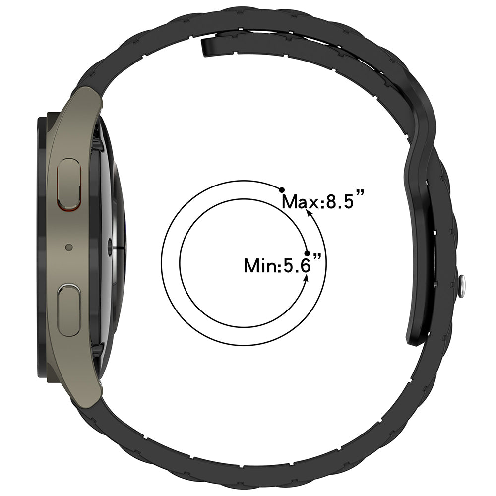 Galaxy Watch 46mm Zore KRD-132 22mm Silikon Kordon Strap Kayış Mavi