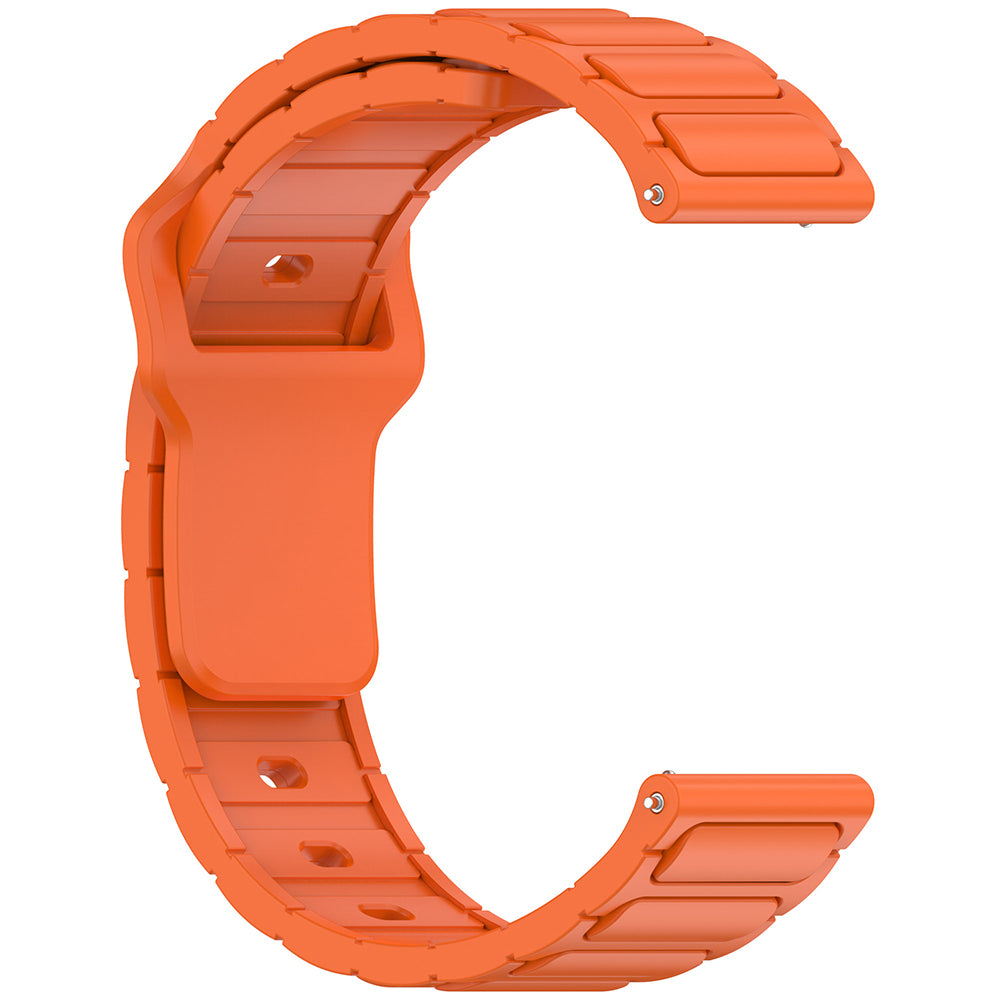 Gear S3 Zore KRD-132 22mm Silikon Kordon Strap Kayış Starlight