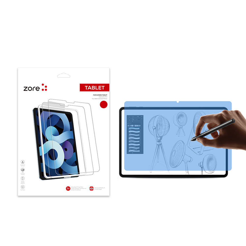 Honor Pad 9 Kağıt Hisli Mat Zore Paper-Like Ekran Koruyucu Şeffaf