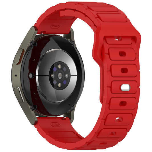 Huawei GT2 46mm Zore KRD-132 22mm Silikon Kordon Strap Kayış Kırmızı