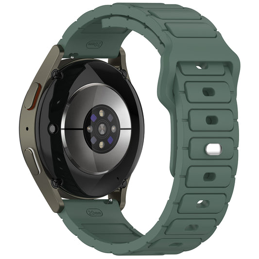 Huawei GT2 46mm Zore KRD-132 22mm Silikon Kordon Strap Kayış Koyu Yeşil