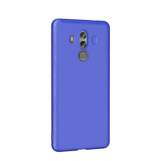 Huawei Mate 10 Pro Kılıf Zore Premier Silikon Kapak Saks Mavi