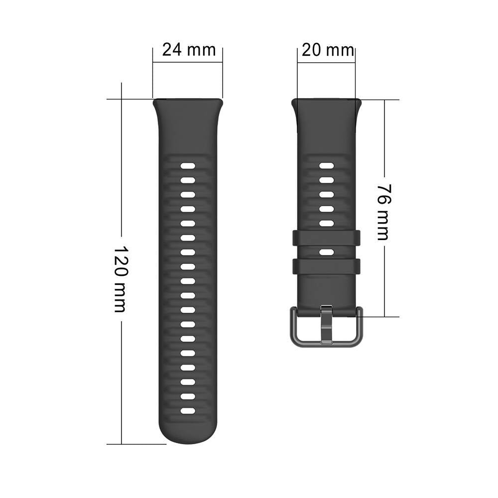 Huawei Watch Fit 3 Band Serisi Klasik Kordon Silikon Strap Kayış Starlight