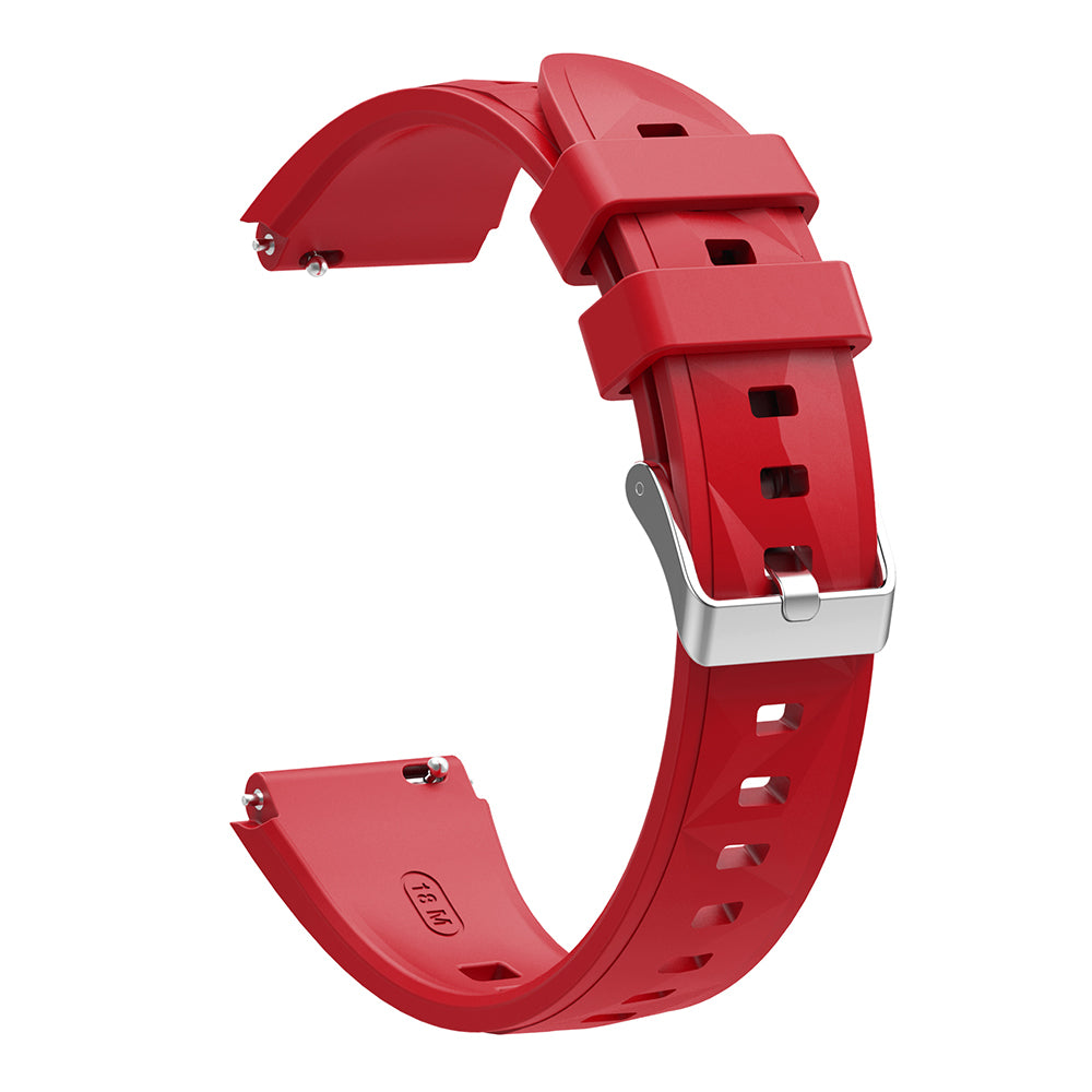 Huawei Watch GT5 Pro 42mm Zore KRD-129 Silikon Kordon Strap Kayış Starlight