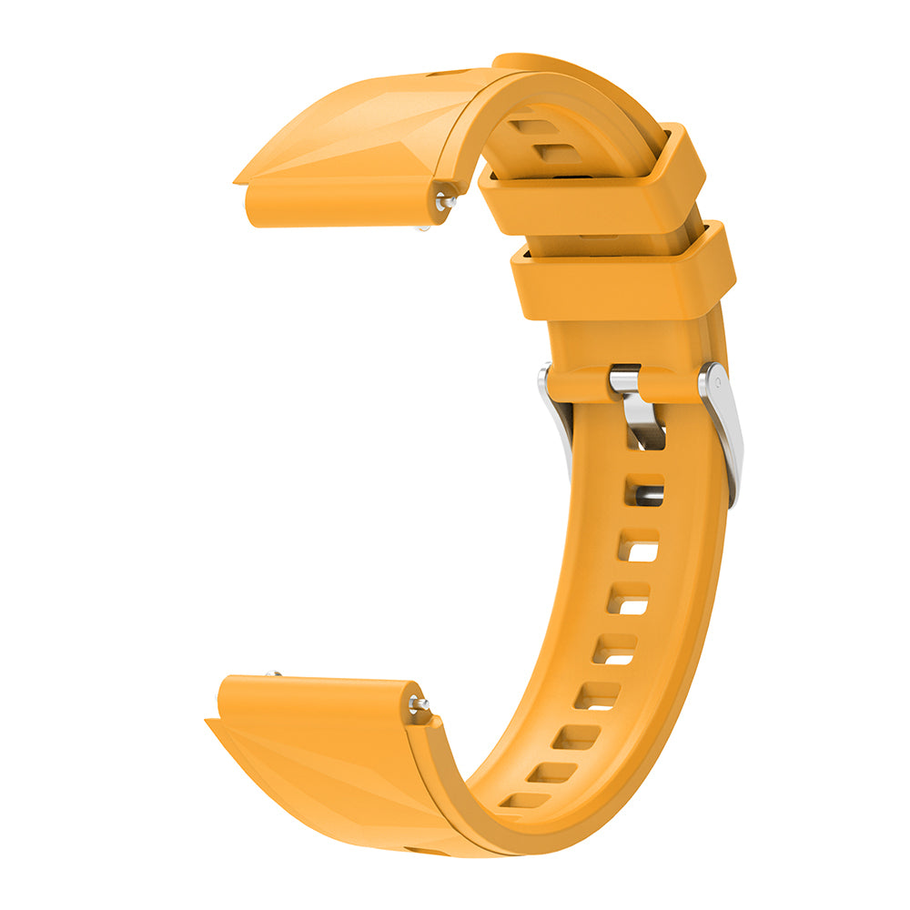 Huawei Watch GT5 Pro 42mm Zore KRD-129 Silikon Kordon Strap Kayış Yeşil