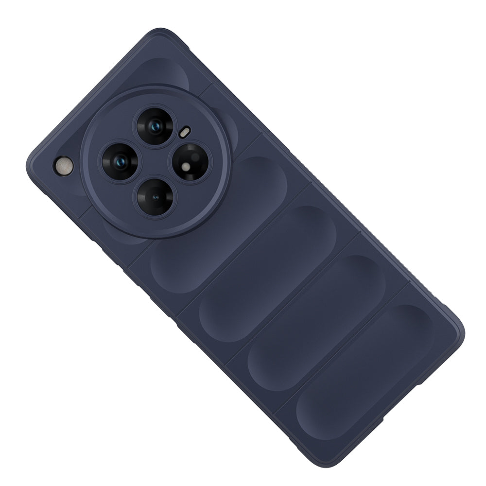 İnfinix Zero 40 5G Kılıf Esnek TPU Oyuklu Arka Yüzey Tasarımlı Zore Etnik Silikon Kapak Koyu Yeşil