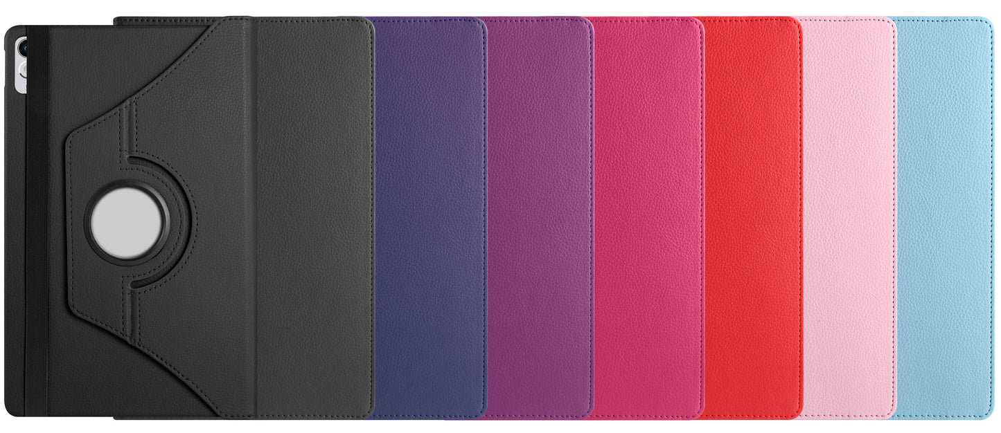 Lenovo Tab P11 11.5 (2.Nesil) TB350UF Zore Dönebilen Standlı Kılıf Mavi