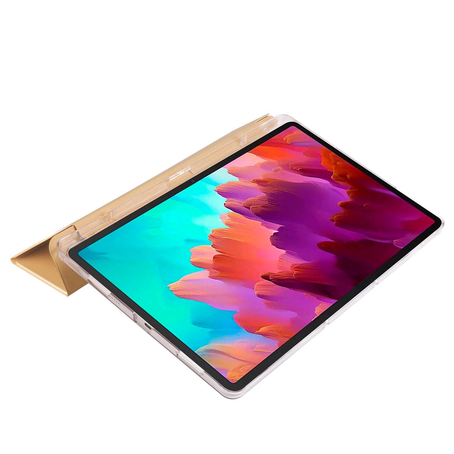 Lenovo Tab P12 Zore Smart Cover Standlı 1-1 Kılıf Mor