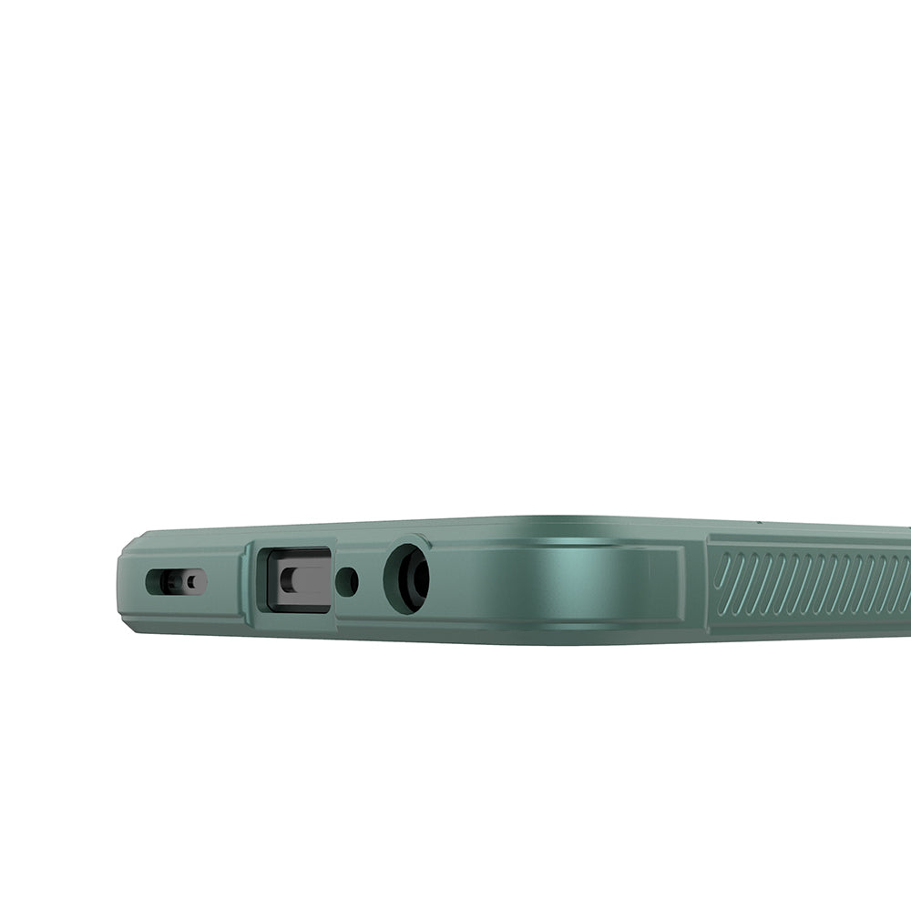 Oppo A3 Kılıf Esnek TPU Oyuklu Arka Yüzey Tasarımlı Zore Etnik Silikon Kapak Siyah